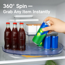 2-Tier Turntable Organizer for Refrigerator & Countertop by LJGDeals