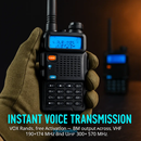 Dual-Band Walkie Talkie for Everyday Use by LJGDeals