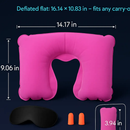 U-Shape Travel Neck Pillow for Comfort on the Go by LJGDeals