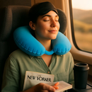 U-Shape Travel Neck Pillow: Packable Comfort by LJGDeals