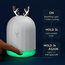 Ultrasonic Air Humidifier with 7-Color Breathing Lights by LJGDeals