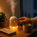 Ultrasonic Air Humidifier with 7-Color Breathing Lights by LJGDeals