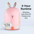 Ultrasonic Air Humidifier with 7-Color Breathing Lights by LJGDeals