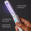 Foldable UV Sanitizer Wand for Surfaces in Home by LJGDeals