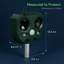 Ultrasonic Animal Repeller for Yard Deterrence by LJGDeals
