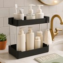 2-Tier Under Sink Shelf Organizer for Bathroom by LJGDeals