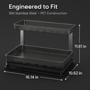 Two-Tier Pull-Out Under-Sink Organizer for Cabinet by LJGDeals
