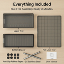 Two-Tier Pull-Out Under-Sink Organizer for Cabinet by LJGDeals