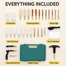 Gun Cleaning Kit with Brushes, Mops and Case by LJGDeals