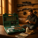 Gun Cleaning Kit with Brushes, Mops and Case by LJGDeals