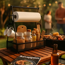 Utensil Caddy with Paper Towel Holders for Grilling by LJGDeals