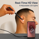 Ear Endoscope Wax Remover Tool with LED Lights by LJGDeals