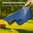Waterproof Picnic Blanket - Foldable & Easy to Carry by LJGDeals