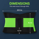 U-Shaped Slimming Waist Belt for Targeted Core Support by LJGDeals