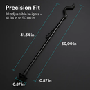 Walking Cane Collapsible with 10 Adjustable Heights by LJGDeals