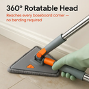 2-in-1 Baseboard & Wall Cleaning Mop with Squeegee by LJGDeals
