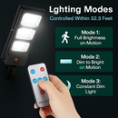 Solar Powered Wall Light with PIR Motion Sensor by LJGDeals