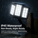 Outdoor Solar Wall Light with PIR Motion Sensor by LJGDeals