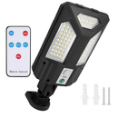 Outdoor Solar Wall Light with PIR Motion Sensor by LJGDeals