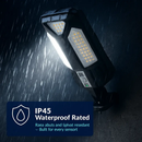 Outdoor Solar Wall Light with PIR Motion Sensor by LJGDeals