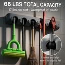 Mop Holder Wall Mount for Mops and Brooms by LJGDeals
