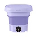 Foldable Portable Washing Machine with Drain Basket, 3 Modes by LJGDeals