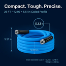 Non-Expanding Garden Hose for All-Weather Use by LJGDeals