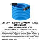 Non-Expanding Garden Hose for All-Weather Use by LJGDeals