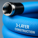 Non-Expanding Garden Hose for All-Weather Use by LJGDeals