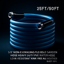 Non-Expanding Garden Hose for All-Weather Use by LJGDeals