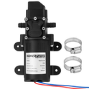 12V Diaphragm Water Pump with Hose Clamps by LJGDeals