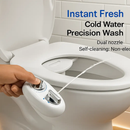 Cold Water Bidet with Self-Cleaning Dual Nozzle by LJGDeals