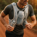 Sport Hydration Vest Running Backpack with 15oz 50oz Water Bladder Adjustable Strap Storage Bag for Trail Running Marathon Race Hiking by LJGDeals