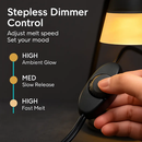 Wax Melt Warmer Lamp Dimmable with Hanging Hook by LJGDeals