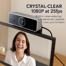 HD Webcam with Autofocus and Built-in Microphone by LJGDeals