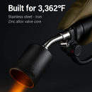 180,000 BTU Propane Weed Torch Heavy Duty Weed Burner Flame Weeder with 10FT Hose Piezo Ignition Adjustable Flame Control for Weeds Ice Snow Asphalt F by LJGDeals