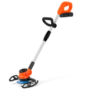 Cordless Grass Trimmer with Wheels - Adjustable Head by LJGDeals