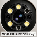 WiFi Bulb Camera with Pan Tilt and Two-Way Audio by LJGDeals