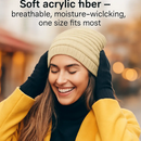 Knit Beanie Hat for Winter: Soft, Slouchy Comfort by LJGDeals