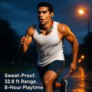 Wireless Neckband Headphones with Magnetic Earbuds by LJGDeals