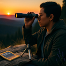 Zoom Monocular Telescope for Phone Photography by LJGDeals