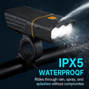 Bike Light Set: USB Rechargeable Front & Rear LEDs by LJGDeals