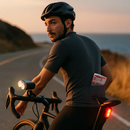 Bike Light Set: USB Rechargeable Front & Rear LEDs by LJGDeals