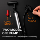 Mini Bike Pump Portable Tire Inflator for Bikes by LJGDeals