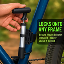 Mini Bike Pump Portable Tire Inflator for Bikes by LJGDeals