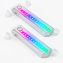 2Pcs 32LEDs Patterns Cycling Lights Rainbow Wheel Tire Flash Lamp Bicycle Colorful LED Wheel Spoke Signal Light w/ 30 Patterns by LJGDeals