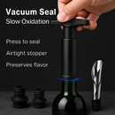 5 Pcs Wine Bottle Opener Set Wine Accessories Kit w/ Corkscrew Pourer Stopper Vacuum Pump for Home Use Sommeliers Waiters Bartenders by LJGDeals