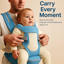Multifunctional Baby Carrier with Ergonomic Design by LJGDeals