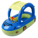Car Shaped Baby Pool Float with Sun Canopy - 1-3 Year Old by LJGDeals