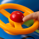 Car Shaped Baby Pool Float with Sun Canopy - 1-3 Year Old by LJGDeals
